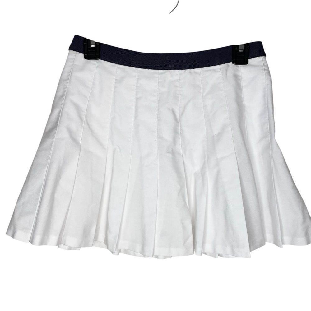 Fila Skirt Vintage Made in Italy Tennis Pickleball Mini Exercise White Size 10